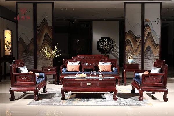 喜迎紅紅木打造高質(zhì)感紅酸枝時尚家居生活
