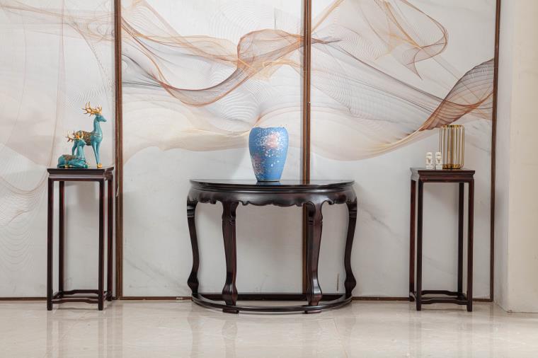 天勤紅木 | 條紋烏木明式家具——清新雅致，神秘貴氣