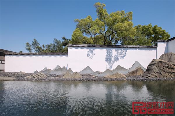 引自然山水入住,讓山水成為空間的主角 引自然山水入住,讓山水成為空間的主角