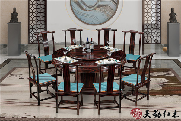 天勤紅木：雅致的條紋烏木家具，為家居生活帶來一份樂趣