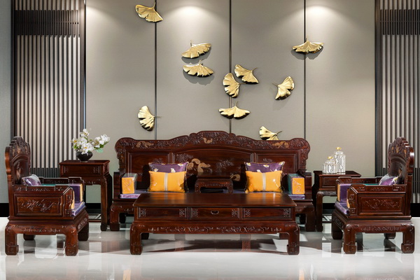 紅木好物100 | 喜迎紅紅木健康水性漆升級版《一路輝煌沙發(fā)》測評