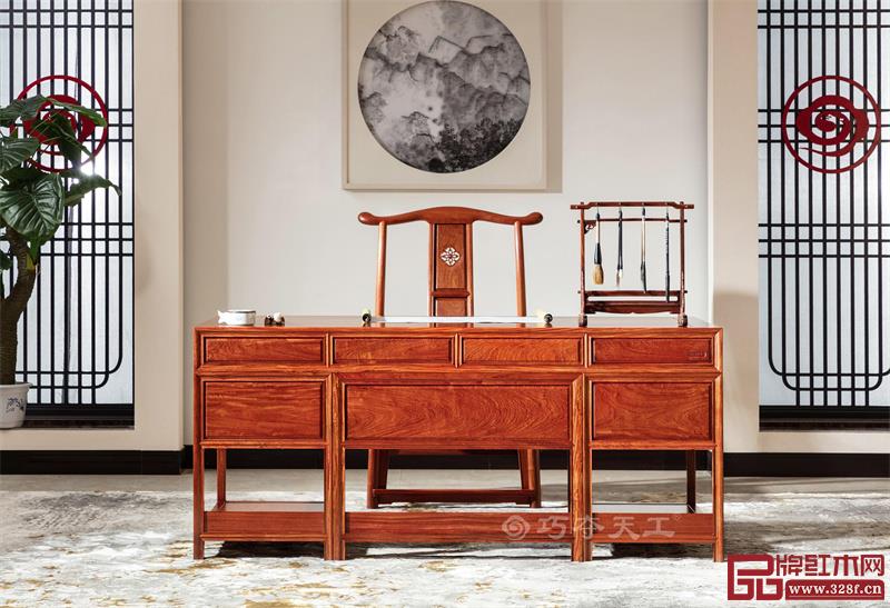 巧奪天工紅木:明式班臺 巧奪天工紅木:明式班臺