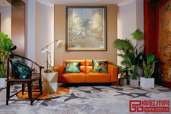 不同家具、不同色彩的搭配,使得空間呈現(xiàn)出輕奢的風(fēng)格 不同家具、不同色彩的搭配,使得空間呈現(xiàn)出輕奢的風(fēng)格