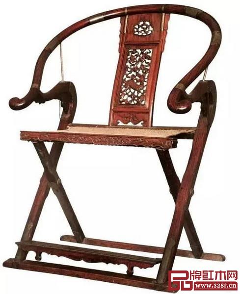 王世襄舊藏·明黃花梨圓后背交椅 王世襄舊藏·明黃花梨圓后背交椅