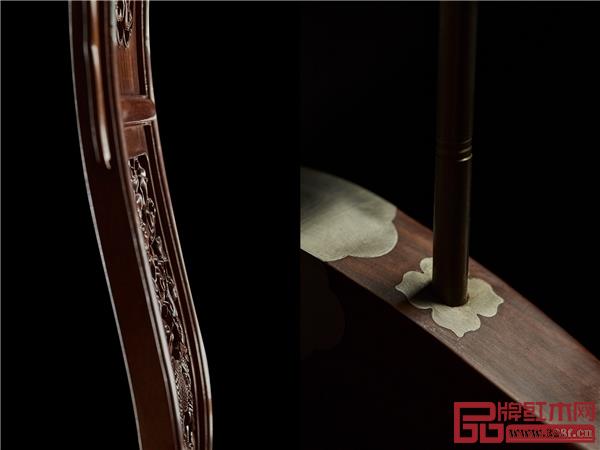 以金屬棍連接腿足彎轉(zhuǎn)部位,這樣既可以穩(wěn)定椅圈,又可將椅圈的承重通過金屬棍導(dǎo)向腿足 以金屬棍連接腿足彎轉(zhuǎn)部位,這樣既可以穩(wěn)定椅圈,又可將椅圈的承重通過金屬棍導(dǎo)向腿足