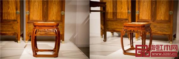 紅橋紅《仿故宮文竹方凳》 紅橋紅《仿故宮文竹方凳》