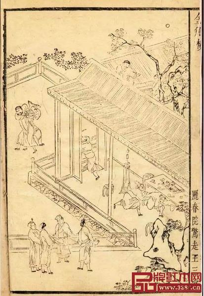 《金瓶梅》·【麗春院驚走王三官】·升降式臺(tái)燈 《金瓶梅》·【麗春院驚走王三官】·升降式臺(tái)燈