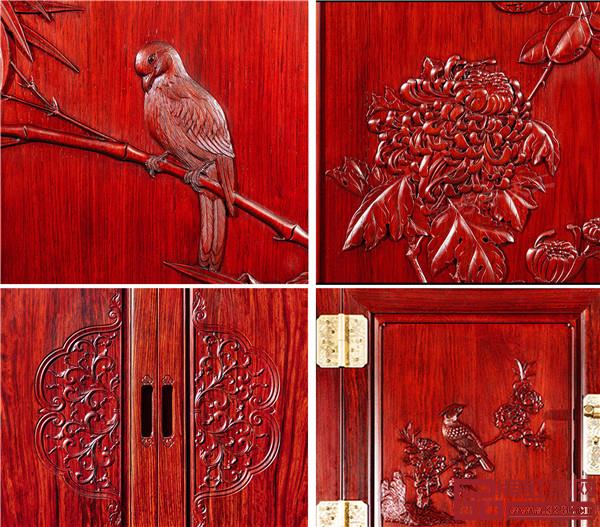 鳥語花香頂箱柜細(xì)節(jié)圖 鳥語花香頂箱柜細(xì)節(jié)圖