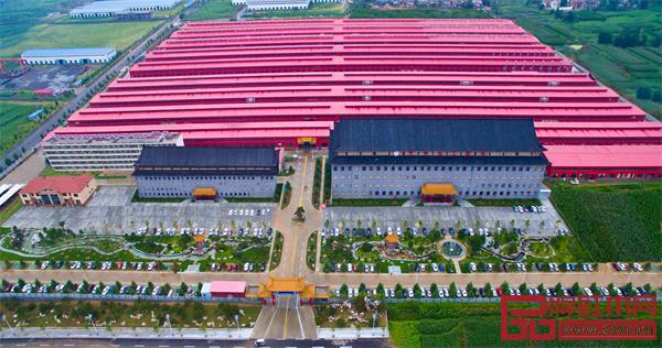 山東巧奪天工家具有限公司鳥瞰圖