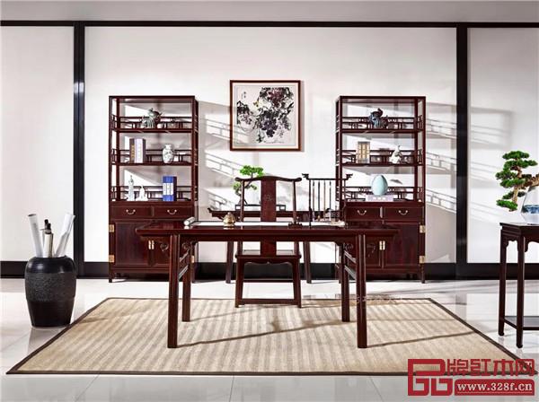 巧奪天工紅木亮格柜 巧奪天工紅木亮格柜