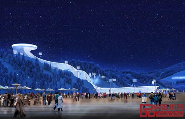 國家跳臺滑雪中心“雪如意” 國家跳臺滑雪中心“雪如意”
