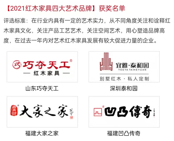 2021紅木家具十大品牌排行榜,一張表了解大牌紅木家具 2021紅木家具十大品牌排行榜,一張表了解大牌紅木家具