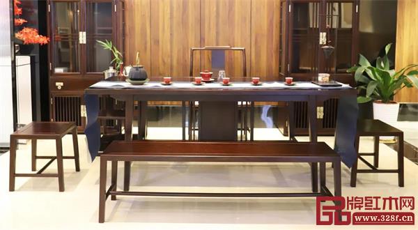 中信紅木——君道茶臺