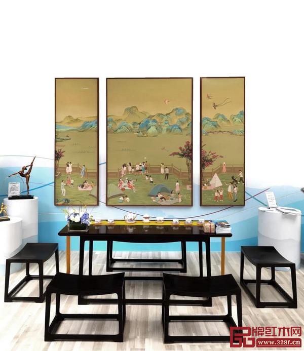 明堂“五湖四?！辈枧_