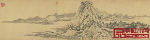 元黃春望《富春山居圖》無(wú)用詩(shī)卷 圖源網(wǎng)絡(luò) 元黃春望《富春山居圖》無(wú)用詩(shī)卷 圖源網(wǎng)絡(luò)