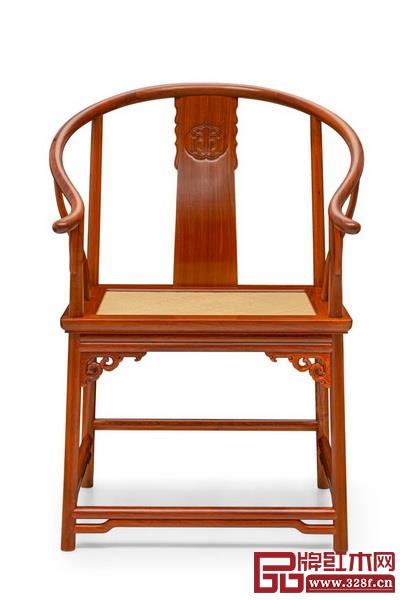 紅橋紅制器/《恭王府壽字紋圈椅藤面》 紅橋紅制器/《恭王府壽字紋圈椅藤面》