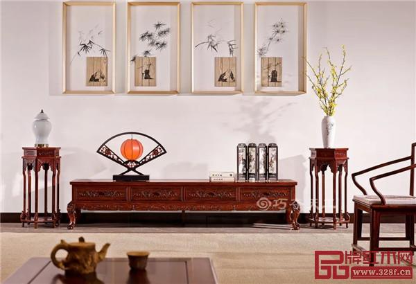 302雙獅迎福電視柜 302雙獅迎福電視柜