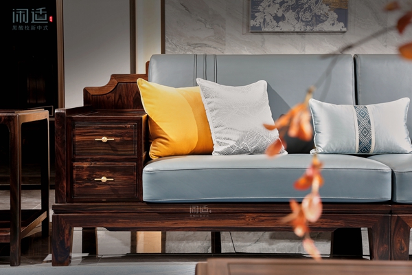 紅木好物100|閑適紅木《閑居沙發(fā)》，給生活增添一點愜意