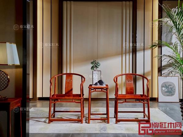 雅宋紅木：明式休閑椅