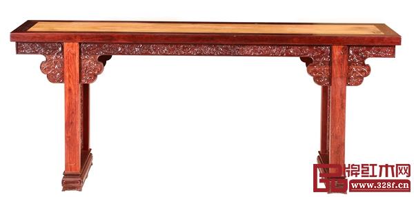 波記家具伍建波大師作品《越南黃花梨平頭案》 波記家具伍建波大師作品《越南黃花梨平頭案》