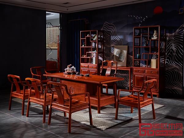 雅宋紅木《新明式茶臺》