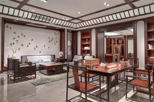 明堂紅木合院中式整裝空間 明堂紅木合院中式整裝空間