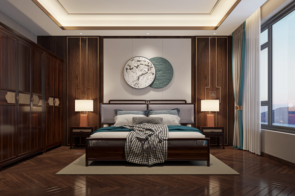 明堂紅木中式全屋整裝效果圖 明堂紅木中式全屋整裝效果圖