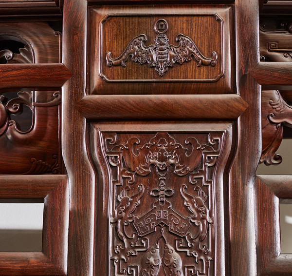 鴻運堂講紅木 | 紅木家具上的雕刻紋飾：紋必有意，意必吉祥！