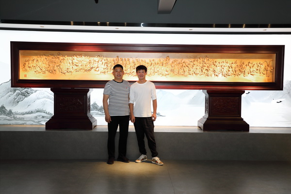 陳杭峰大師和王龍飛大師精心合作 陳杭峰大師和王龍飛大師精心合作