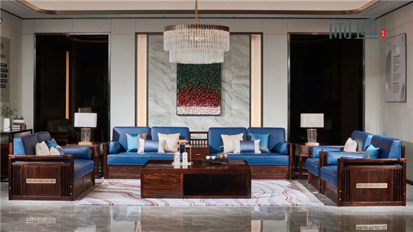 閑適紅木 | 新中式+黑酸枝，拉滿紅木家具高級質(zhì)感