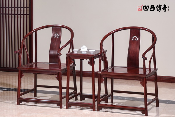 凹凸傳奇紅木傳承好家具 | 明式圈椅：方圓結(jié)合 承天象地