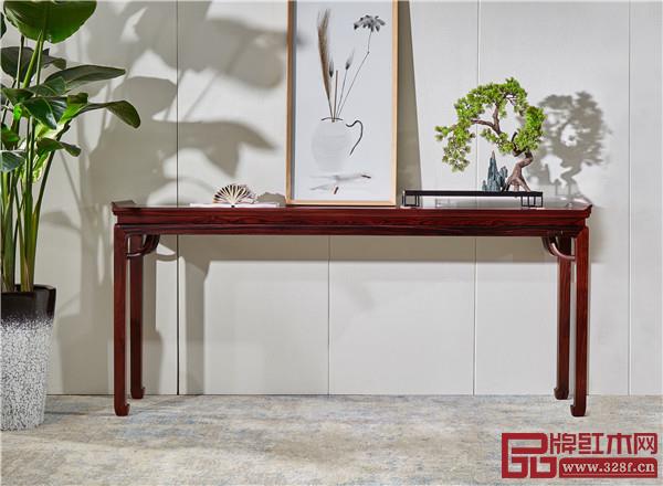 巧奪天工紅木霸王扙翹頭案 巧奪天工紅木霸王扙翹頭案