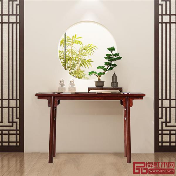 巧奪天工紅木夾頭榫平頭案 巧奪天工紅木夾頭榫平頭案