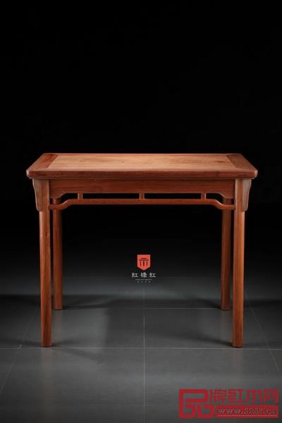 紅橋紅制/木面 107恭王府一腿三牙書桌