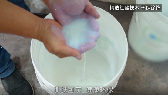 喜迎紅水性漆原料可人手直接接 喜迎紅水性漆原料可人手直接接