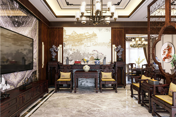 巧奪天工紅木實景案例丨紫檀精品 為您打造傳世之家