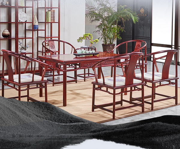 巧奪天工紅木傳世之家 | 慢煮茶味 看閑庭花落