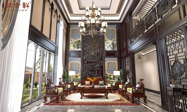 紅古軒紅木高端整裝案例