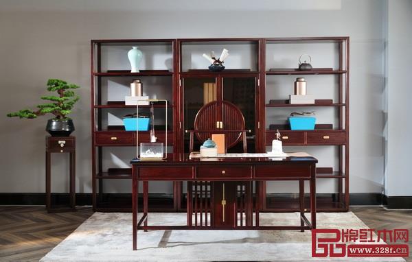 中信紅木·君道書房