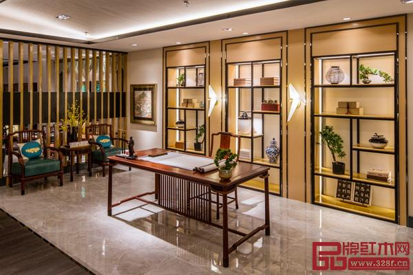 紅古軒·云龍尚品書桌