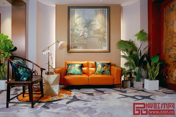 紅古軒紅木整裝定制·休閑廳空間 紅古軒紅木整裝定制·休閑廳空間