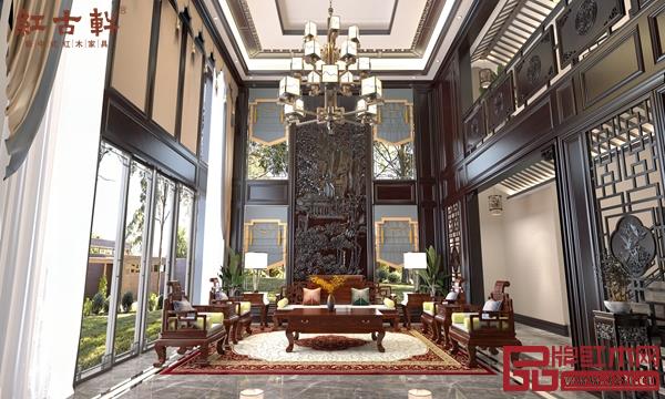 紅古軒推出“整裝+成品家具”的綜合新業(yè)態(tài),提供紅木整裝及家具定制一體化服務(wù) 紅古軒推出“整裝+成品家具”的綜合新業(yè)態(tài),提供紅木整裝及家具定制一體化服務(wù)