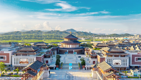 紅博城北廣場(chǎng)鳥瞰圖