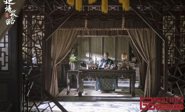 《延禧攻略》清朝書(shū)房空間 《延禧攻略》清朝書(shū)房空間