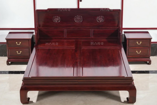 凹凸傳奇紅木|中式臥室：靜雅舒適，不辜負每一場“好夢”！