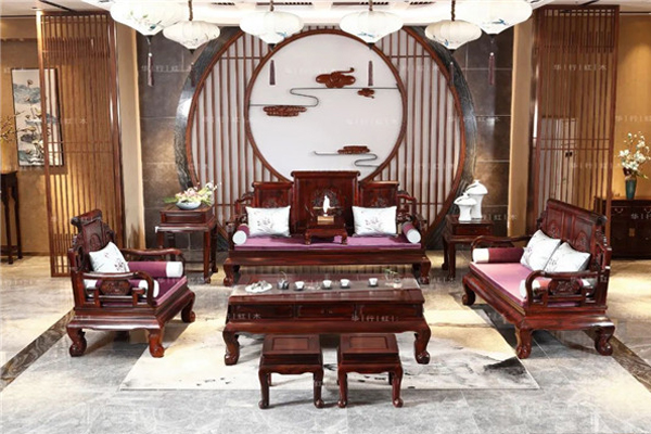 華行紅木好物 |《黑酸枝如意人生沙發(fā)》，陪您人生如意！