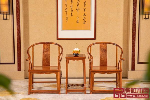 巧奪天工紅木海南黃花梨螭龍紋圈椅 巧奪天工紅木海南黃花梨螭龍紋圈椅