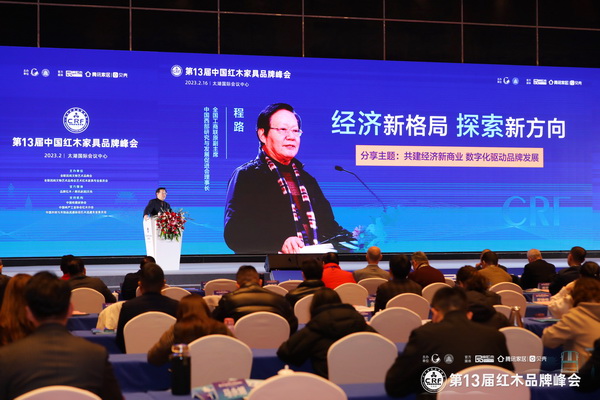 全國工商聯(lián)原副主席、中國西部研究與發(fā)展促進會理事長程路進行主題分享