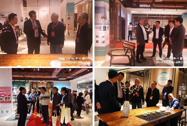 2023中式紅木(中山)設(shè)計展首日吸引了行業(yè)領(lǐng)導(dǎo)、經(jīng)銷商、院校師生等眾多觀眾到場觀展