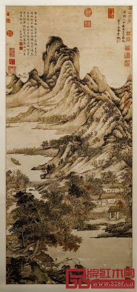 《秋山草堂圖》